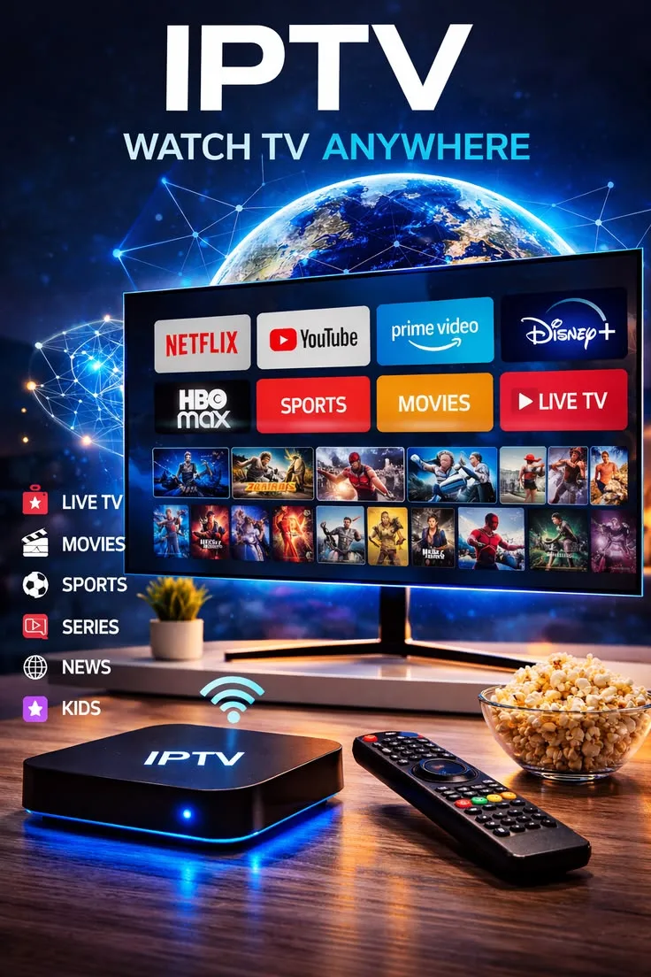 IPTV streaming box — Viewora Live TV 45,000 channels