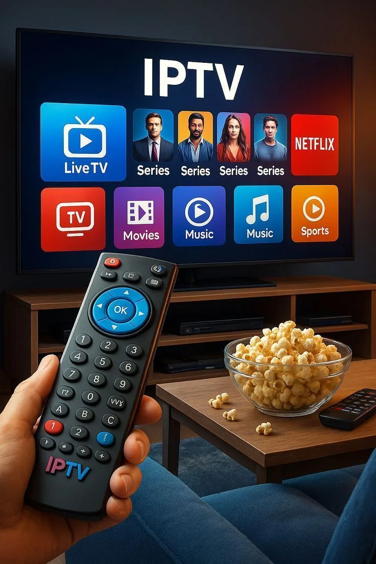 IPTV remote control live TV