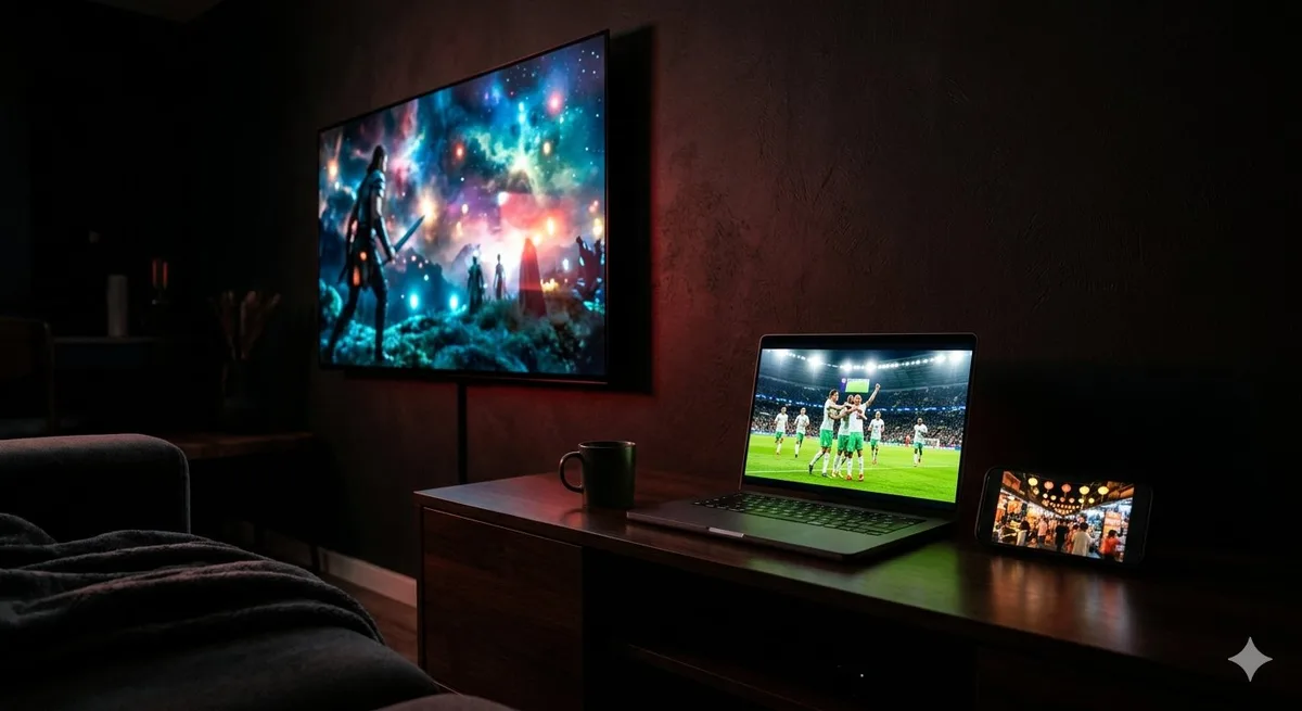 Viewora IPTV free trial on multiple devices